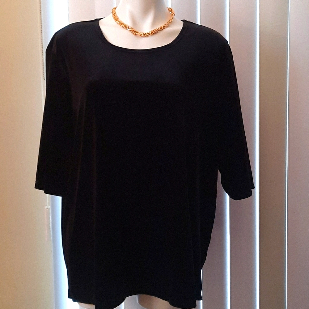 Elegant Black velvet top